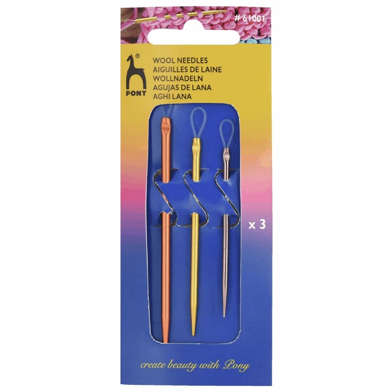 Pony Hand Sewing Needles: Wool