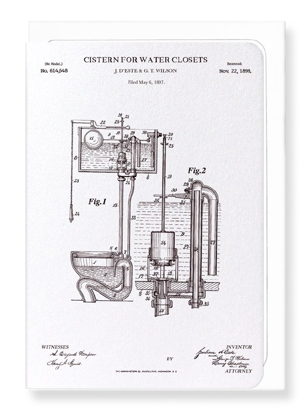 Ezen Patent Cistern for Water
