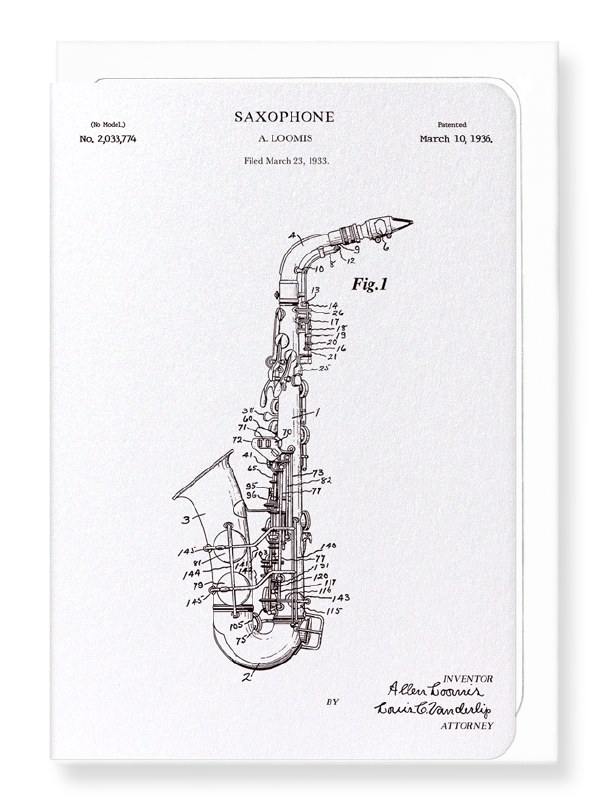 Ezen Patent Saxophone