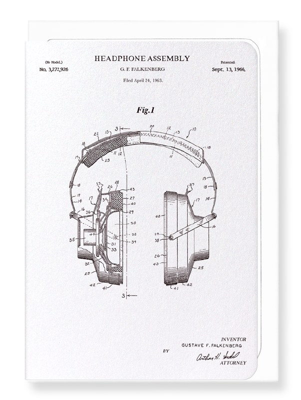 Ezen Patent Headphone Assembly