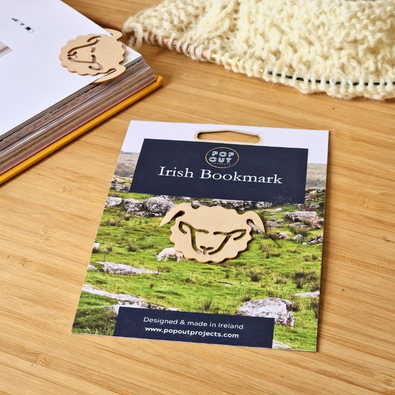 PopOut Bookmark Sheep