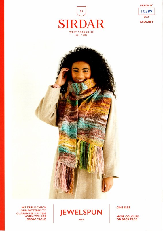 Sirdar 10289 Scarf in Aran