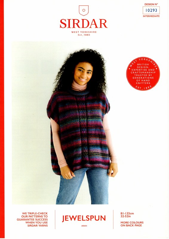 Sirdar 10293 Top in Aran