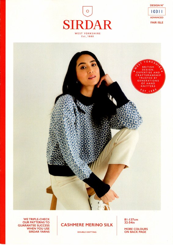 Sirdar 10311 Fairisle Sweater