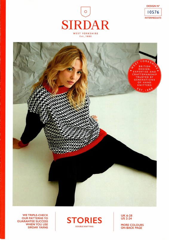 Sirdar 10576 Sweater in dk