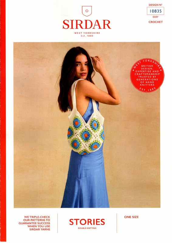 Sirdar 10835 Crochet Bag dk