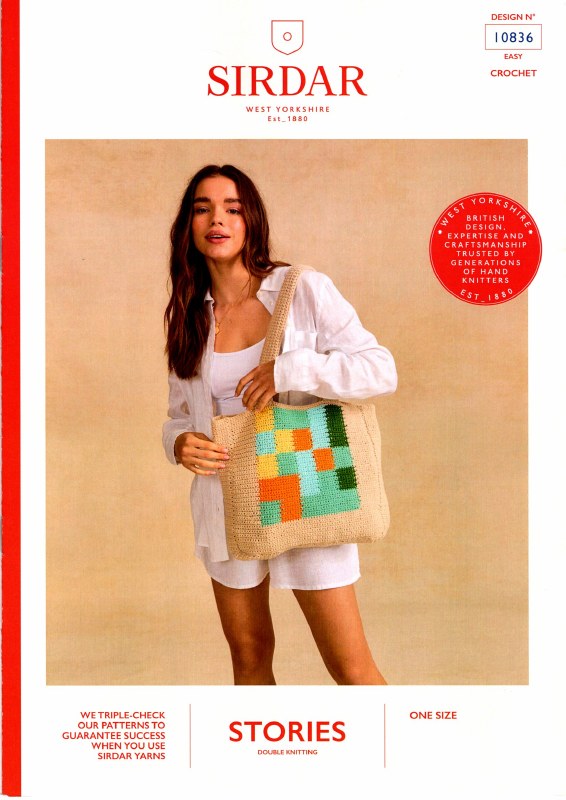 Sirdar 10836 Crochet Bag dk