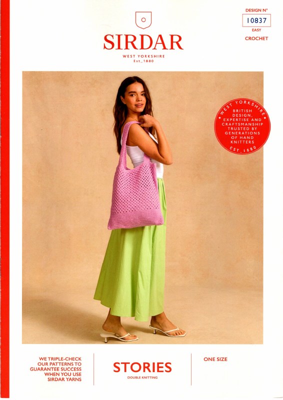 Sirdar 10837 Crochet Bag dk