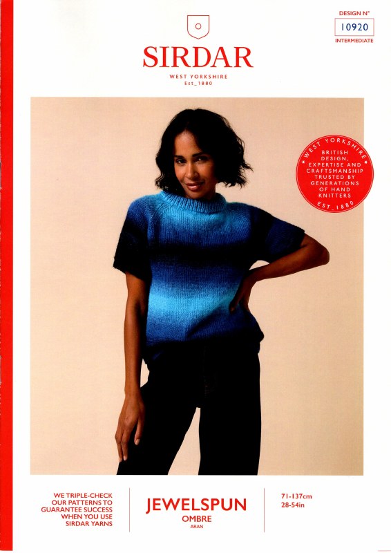 Sirdar 10920 Top in Aran