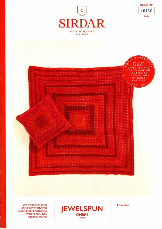 Sirdar 10930 Blanket in Aran