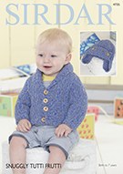 Sirdar 4735 Cardi helmet Tut d