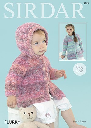 Sirdar 4769 Coats in Flurry d