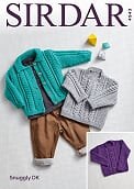 Sirdar 4943 Cardi &amp; Sweater dk