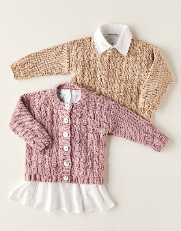 Sirdar 5379 Cardi &amp; Sweater dk