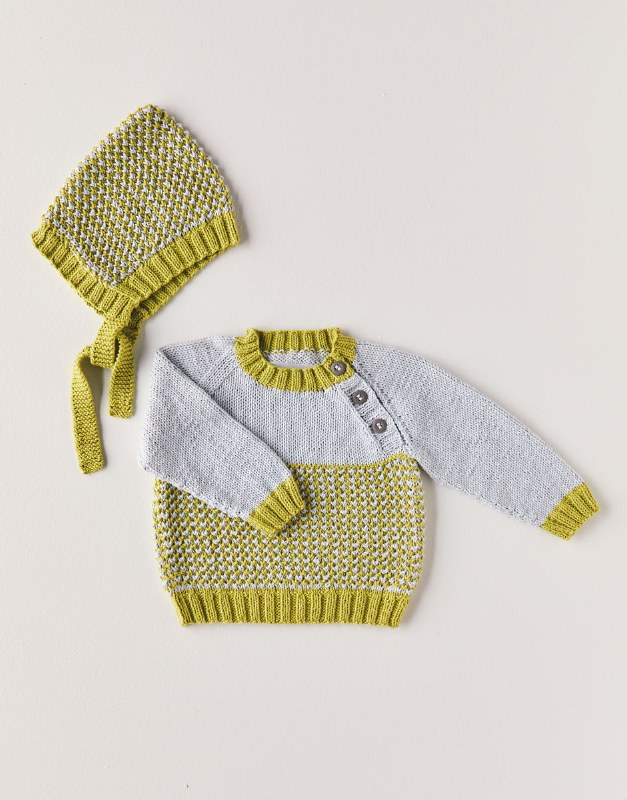 Sirdar 5380 Sweater &amp; Bonnet