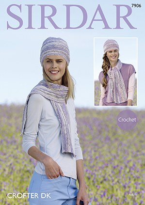 Sirdar 7906 Hats &amp; Scarves d