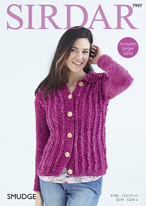 Sirdar 7997 Jacket in Smudge