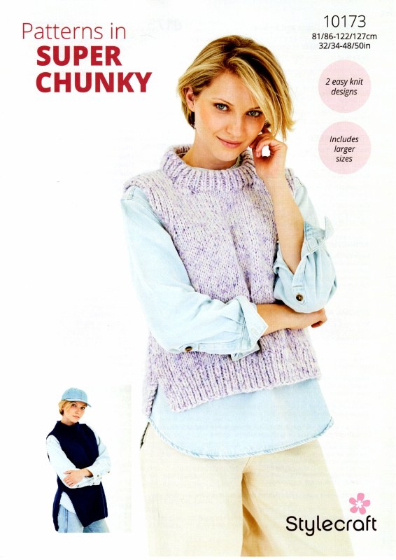 Stylecraft 10173 Tank tops sc