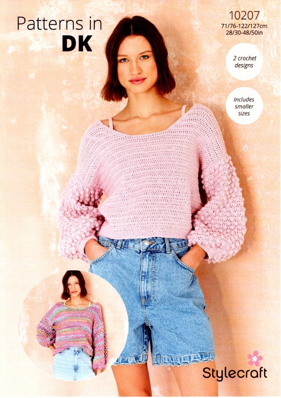 Stylecraft 10207 Tops in dk