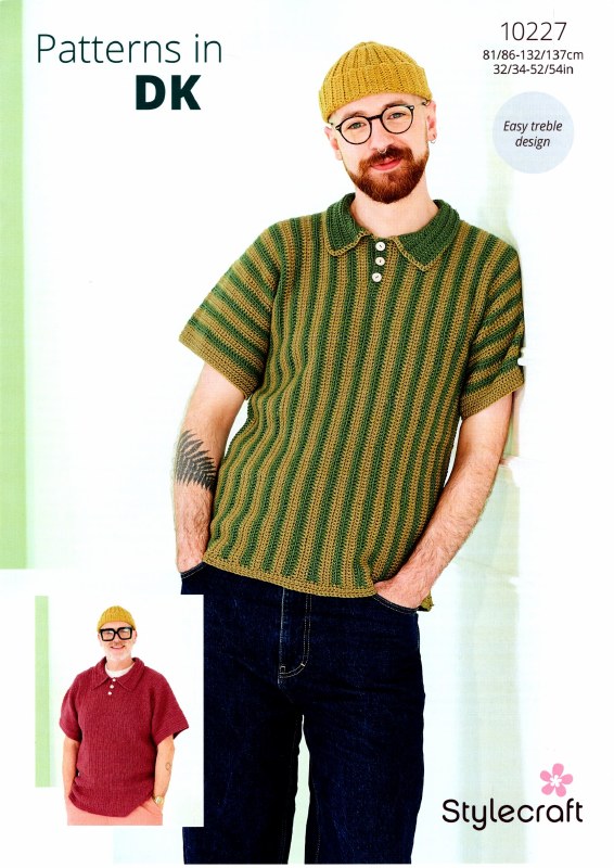 Stylecraft 10227 Tops in dk