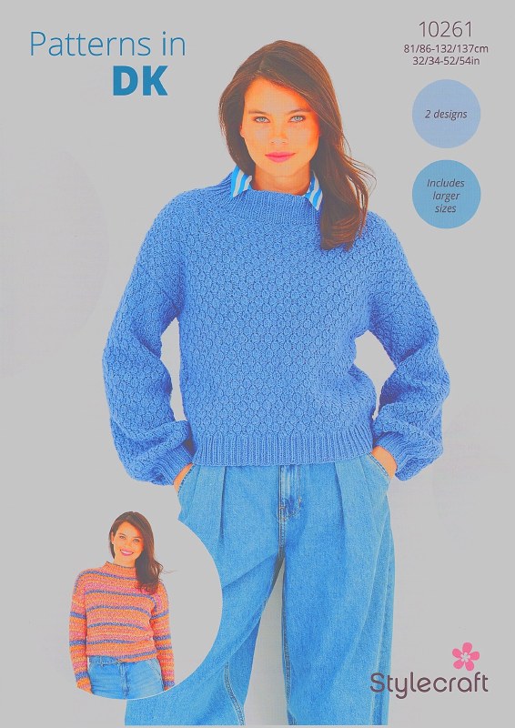 Stylecraft 10261 Sweaters dk