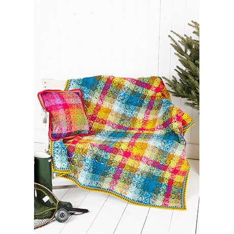 Stylecraft 9255 Tartan Blanket