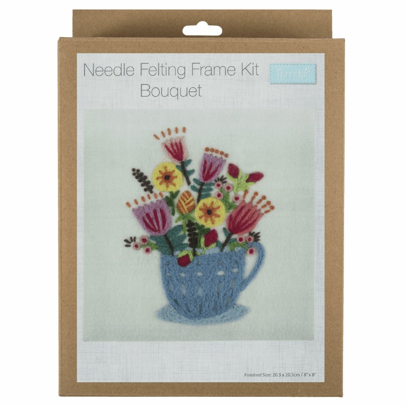 Needle Felting Kit/Frame Bouqu