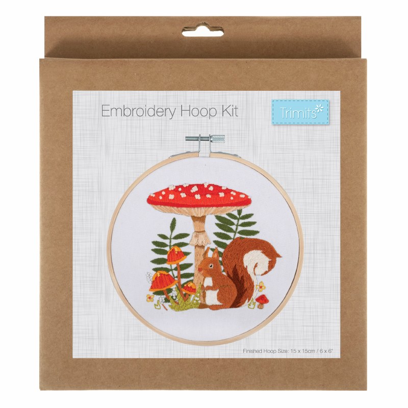 Embroidery Kit Squirrel