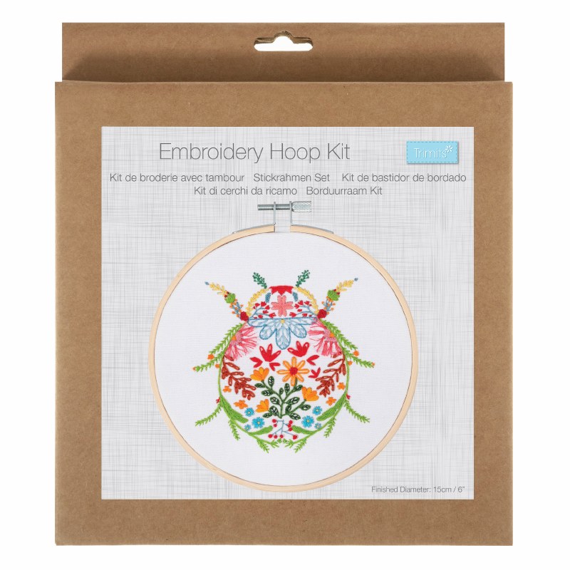 Embroidery Kit Bug