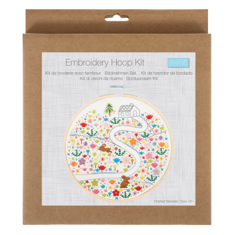 Embroidery Kit Floral Journey