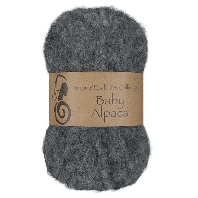 Snorre Ex Baby Alpaca 315 Grey