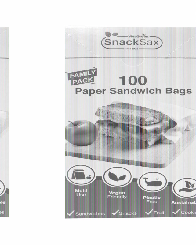 SnackSax Paper Sandwich Bags