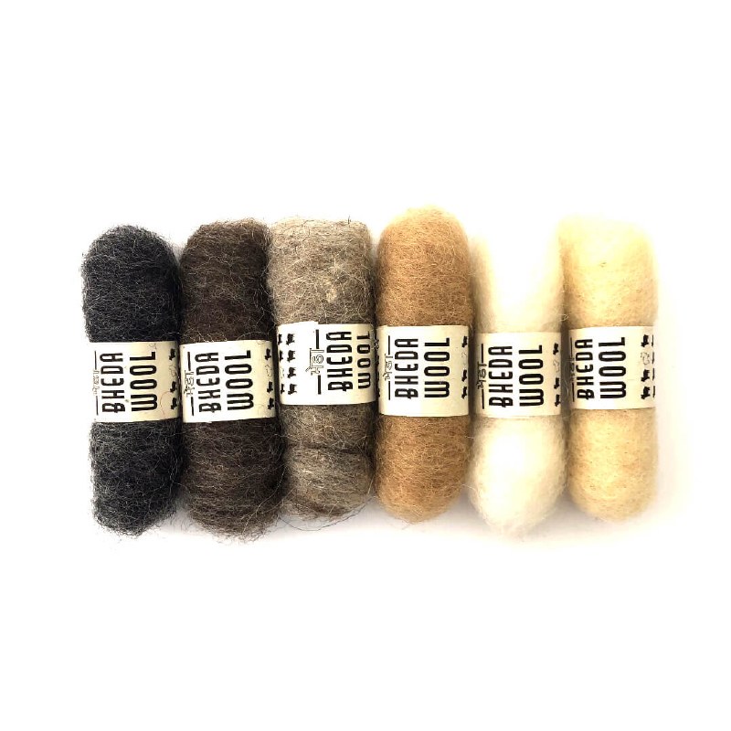 Mini Bheda Wools 750 Natural T