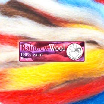 DWE Rainbow Wool Orange-light