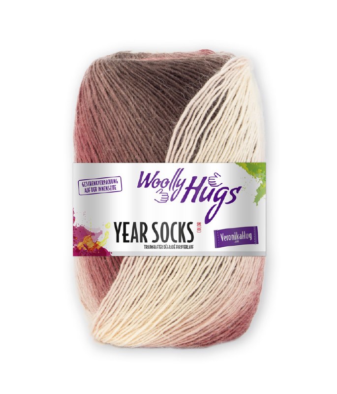 Woolly Hugs Year Socks 02 Febr