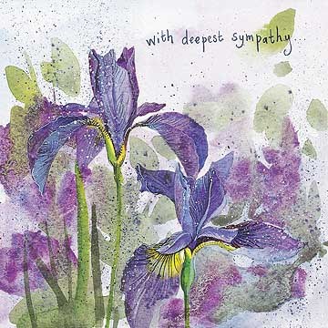 Alex Clark Sympathy Irises