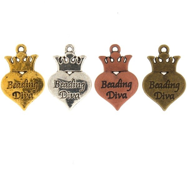 Beading Diva Charm