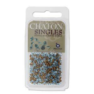 Preciosa Chaton Singles Aqua