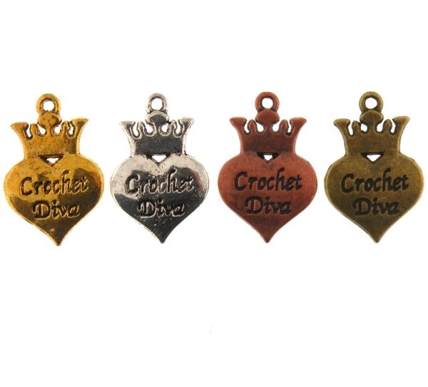 Crochet Diva Charm