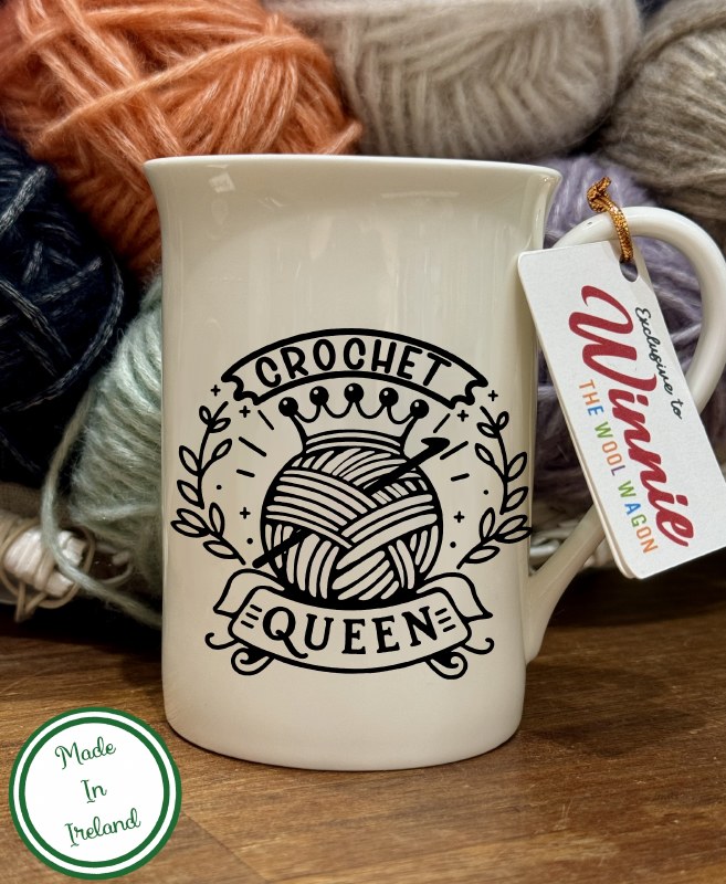 TK Mug Bone China Crochet Que