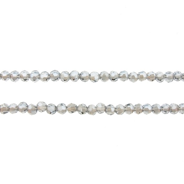 3mm Round Crystal Grey AB Dis