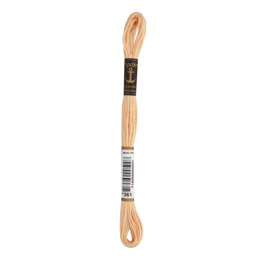 361: Anchor Stranded Mouline Cotton Skein - 8m 361: Anchor Stranded Mouline Cotton Skein - 8m