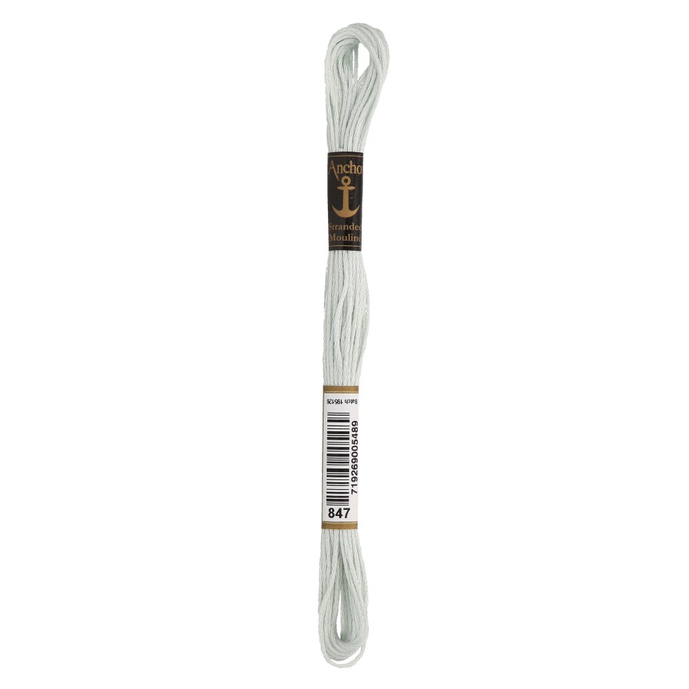847: Anchor Stranded Mouline Cotton Skein - 8m 847: Anchor Stranded Mouline Cotton Skein - 8m