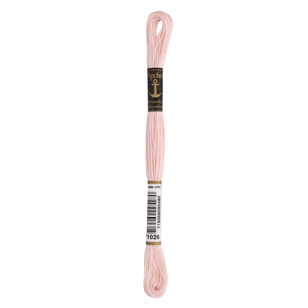 1026: Anchor Stranded Mouline Cotton Skein - 8m 1026: Anchor Stranded Mouline Cotton Skein - 8m