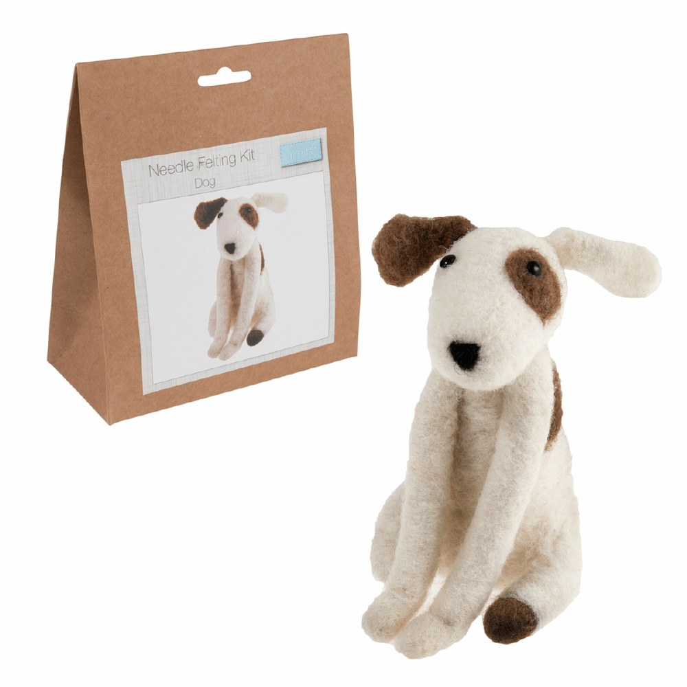Needle Felting Kit Dog Winnie's Craft Cafe
