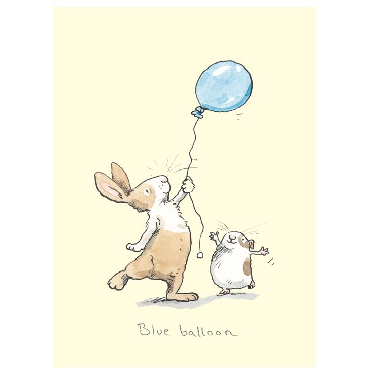 Two Bad Mice Blue Balloon
