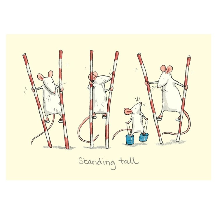 Two Bad Mice Standing Tall