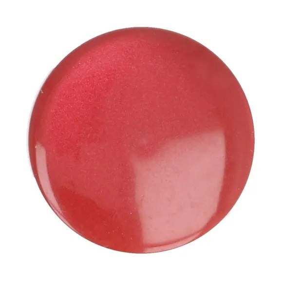 Button 16mm Red Shank