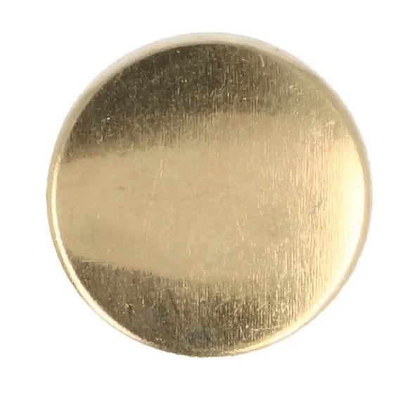Buttons 15mm Blazer Brass