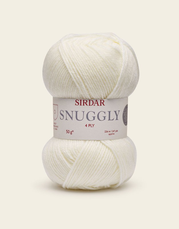 Sirdar Snuggly 4 ply 303 Cream